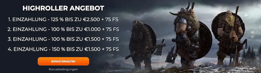 Axe Casino High Roller