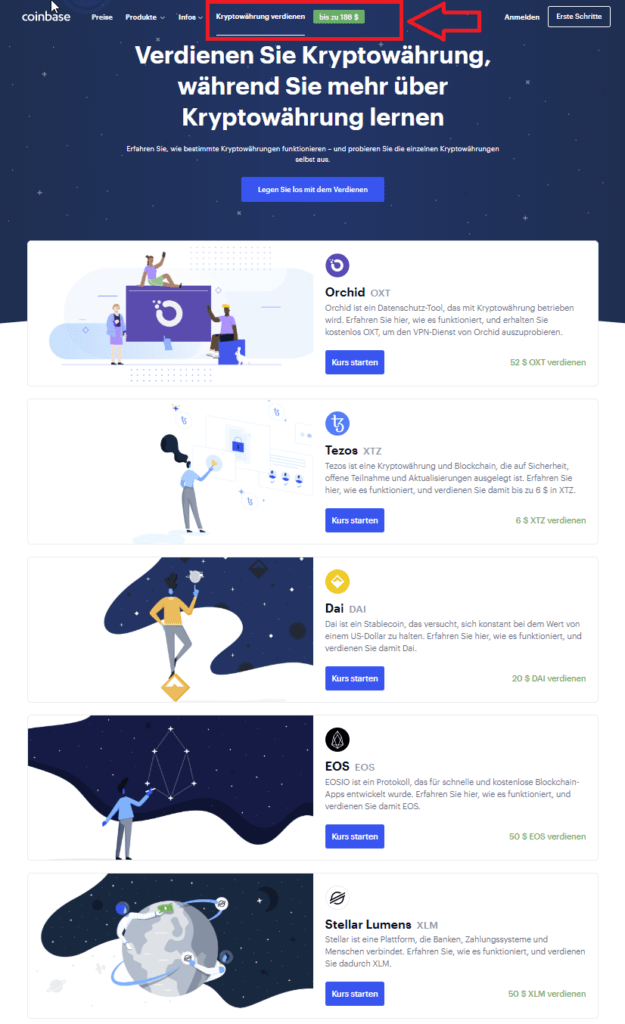 Bitcoins kostenlos erhalten