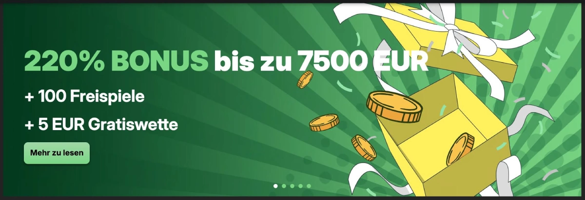 Betblast Willkommensbonus