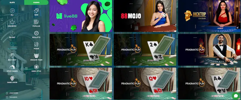 22bet Blackjack Casino