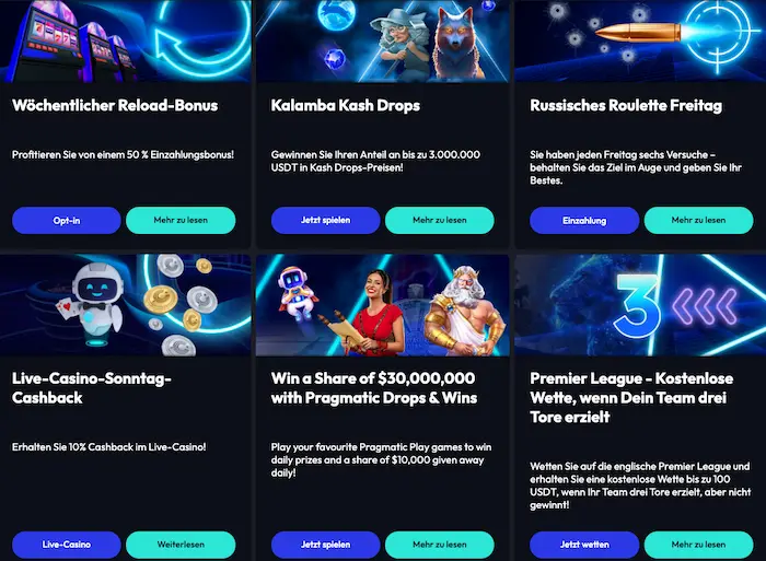 Cryptocasino Bonus für Bestandskunden