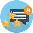 Kryptowährung bewerten Icon