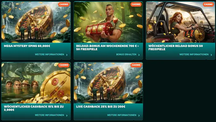 Playio Casino Bonus für Bestandskunden