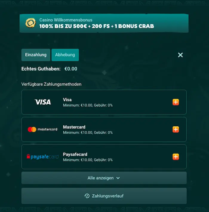Playio Casino Registrierung 4