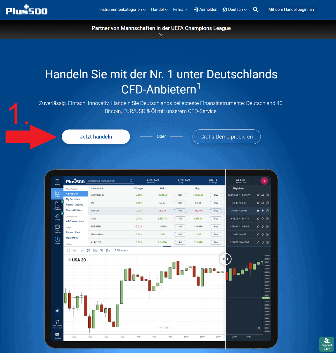 Bitcoin CFDs kaufen in der Schweiz in weniger als 10 Minuten - So geht’s!