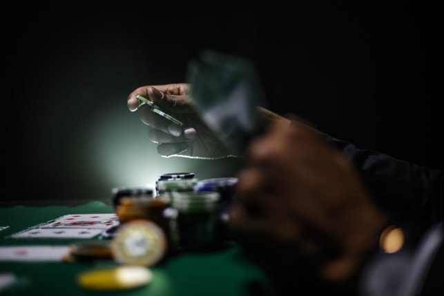 Bitcoin zum Pokern