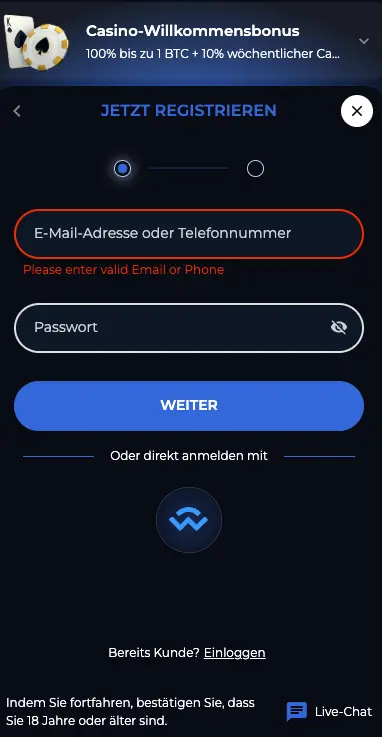 crypto royal anmeldung 2