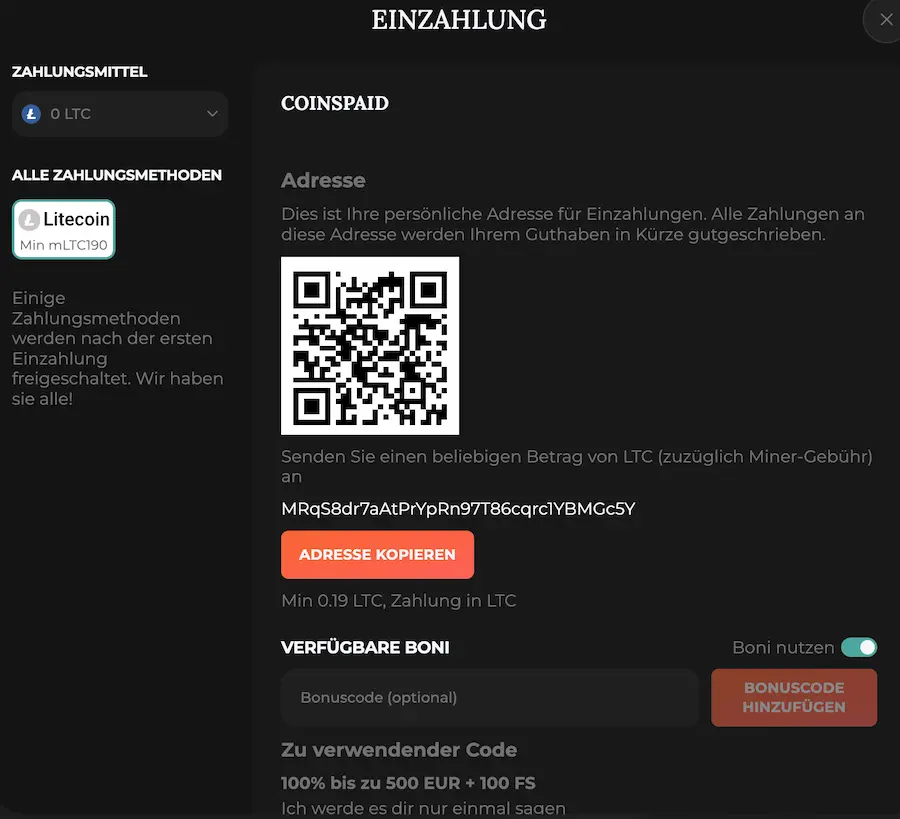 spades queen litecoin zahlung