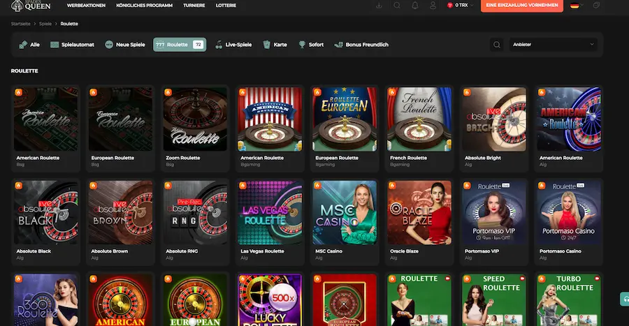 spades queen roulette spiel